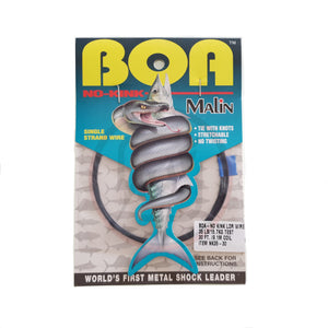 Malin -“BOA” No-Kink Titanium Wire Leader