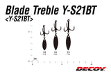 DECOY Blade Treble Y-S21BT (Made in Japan)
