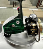 ABU Cardinal 3 / 33 - Saleman clear side plates custom made in Japan