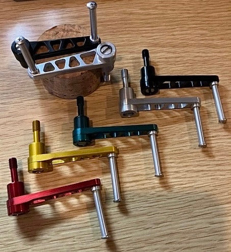 ABU Cardinal 3 / 33 - Custom Japan straight machined handle.