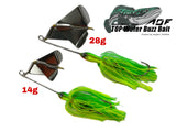 AOF Top Water Buzz Bait for Giant Snakehead (Flexible Hook Connection)