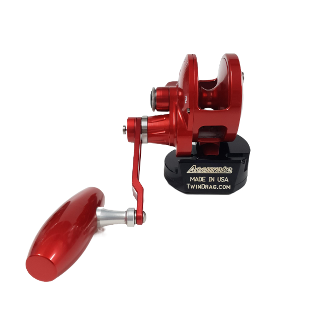 Accurate AOF Special Custom Red Valiant BV2-600NN with SPJ knob
