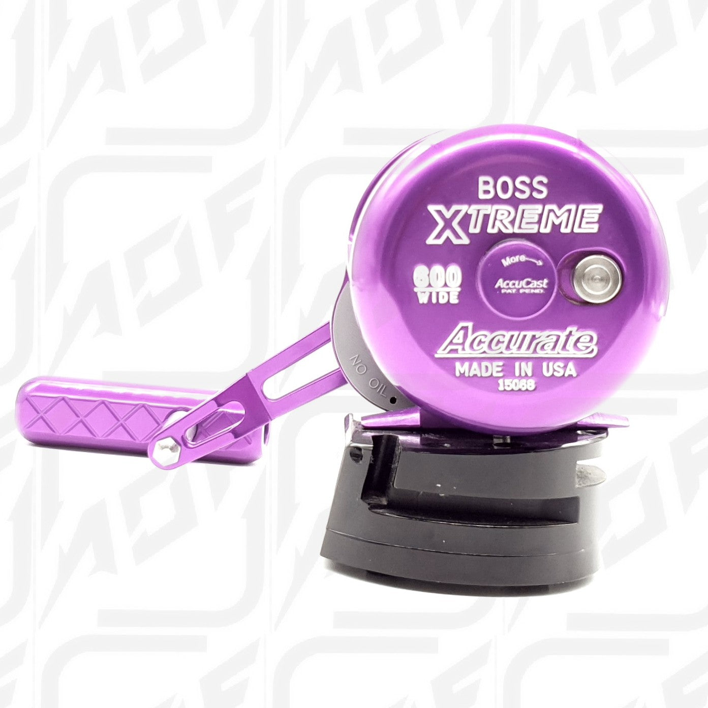 boss xtreme fishing reels Accurate Boss Reel BX2-600W - PURPLE – Anglers Outfitter