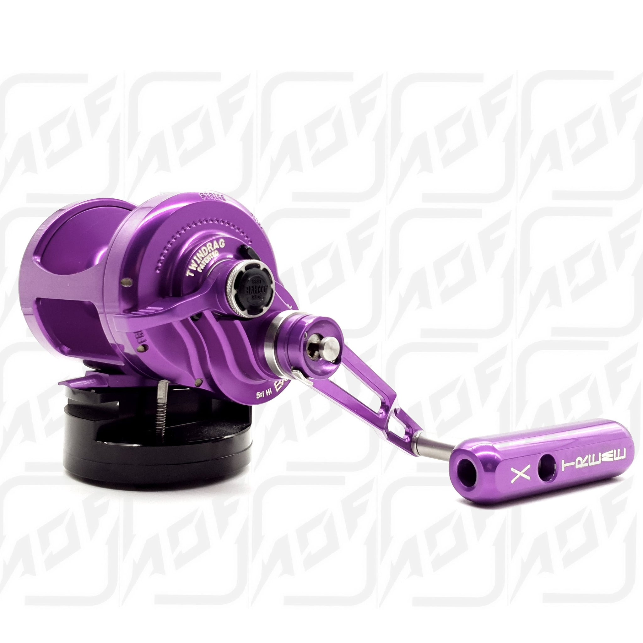 Accurate Boss Reel BX2-600W - PURPLE – Anglers Outfitter - AOF