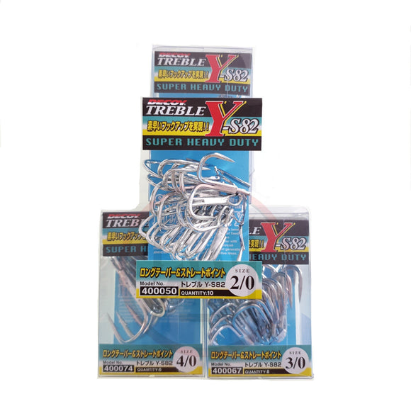 Decoy Y-S21 Gancho Triple Alta Calidad Japonés - Todas las Tallas Decoy Y-S21 Gancho Triple Alta Calidad Japonés - Todas las Tallas