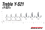 DECOY Treble Y-S21 (Made in Japan)