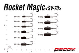 DECOY Jighead Rocket Magic SV-70 (Material from Japan)