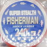 Fisherman Super Stealth Nylon Shock Leader