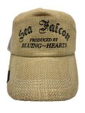 Sea Falcon linen fabric cap